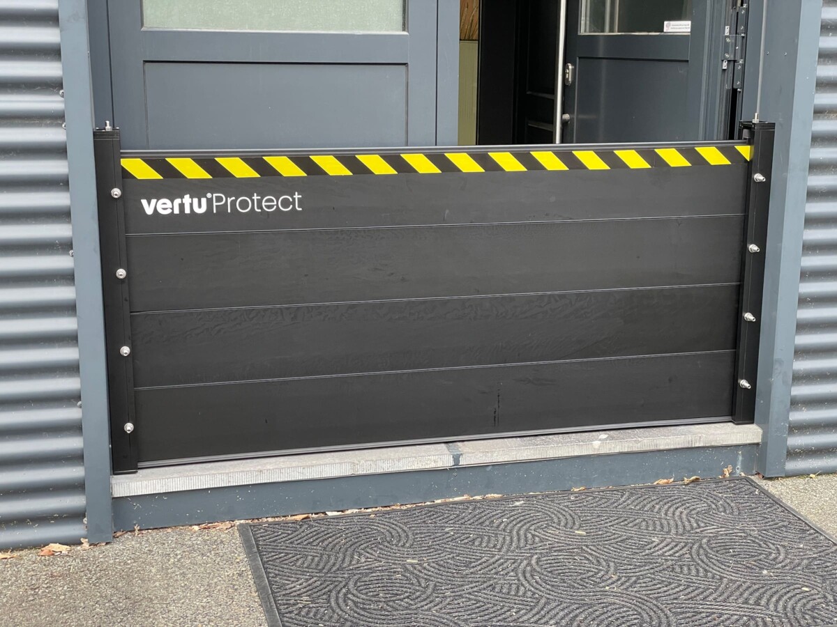 Barrière anti inondation de la société Vertu protect