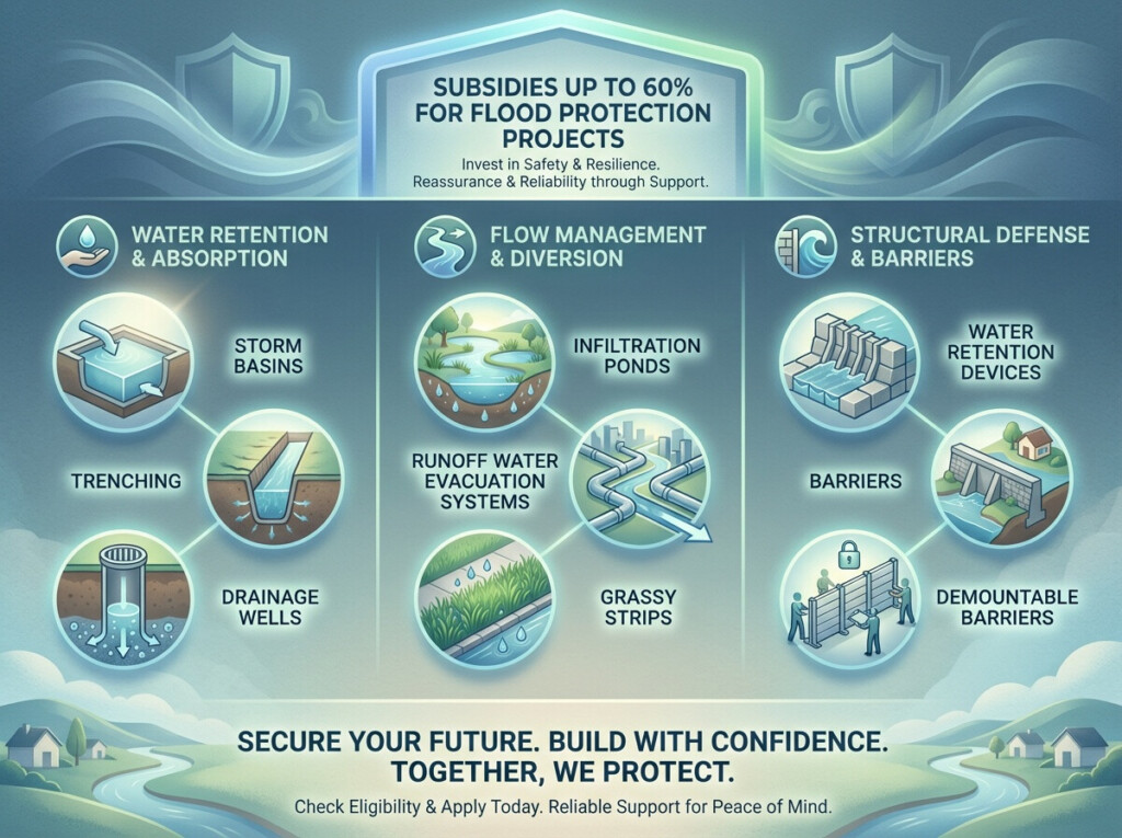 vertu 60% de subside pour les inondations